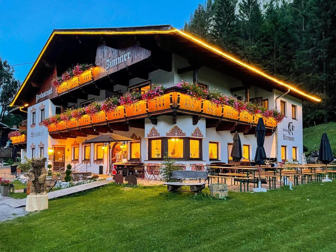 Bed and Breakfast Garni Baerenwirt Leutasch Exterior foto